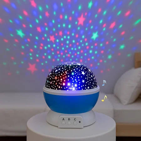 Mini Wonders Round LED Projector Night Light